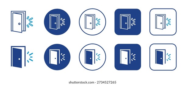 Openness Multi-Style Icon Variations Background