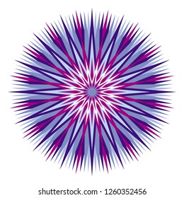 Openwork colorful mandal. Circular elegant ornament. Spiritual and esoteric symbol. Vector graphics.