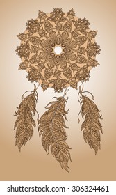 Openwork lace Dream catcher
