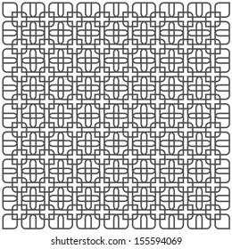 Openwork pattern in east style. Vector EPS10