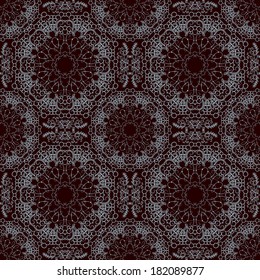 Openwork seamless ornament