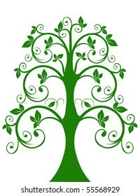 The openwork tree
