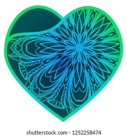Openwork Valentine Card With Delicate Hearts. Vector Template For Layouts Wedding Cards, Interior, Or Printing