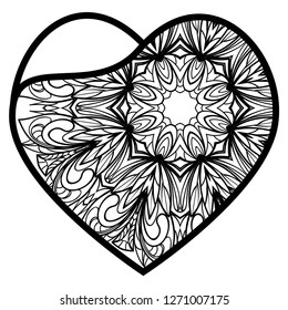 Openwork Valentine Card With Delicate Hearts. Vector Template For Layouts Wedding Cards, Interior, Laser Cutting, Plotter Cutting Or Printing
