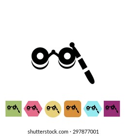 Opera glasses icon