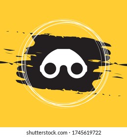Opera glasses icon,
Binoculars Icon Vector Illustration Eps10