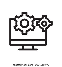 operaing system icon illustration vector graphic