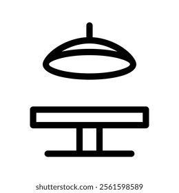 Operating Room Icon Vector Symbol Design Illustration
