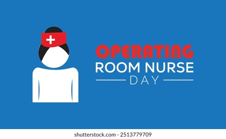 Operating Room Nurse day is observed every year on November 14. Medical Healthcare Awareness concept. background, placard, banner template Vector illustration design.