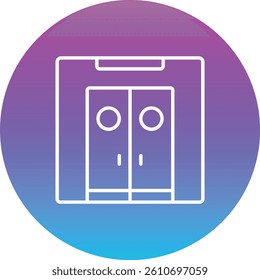 Operating Room vector icon. Can be used for printing, mobile and web applications.