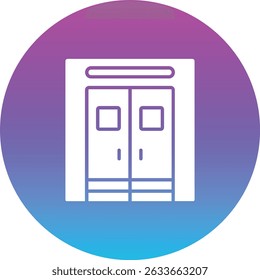 Operating Room vector icon. Can be used for printing, mobile and web applications.