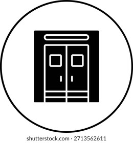 Icono de Vector de quirófano. Se puede utilizar para aplicaciones de impresión, móviles y de Web.