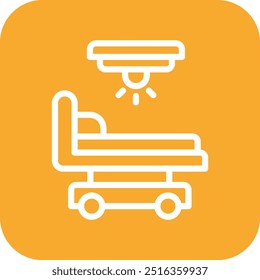 Operating Room Vector Icon Design Illustration