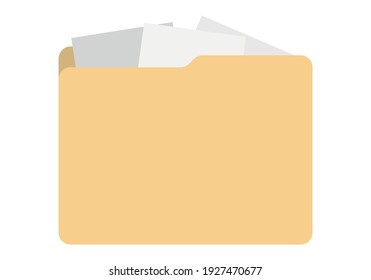 Operating system folder icon in white background.