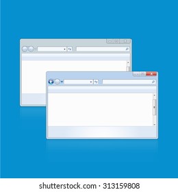Operating system interface appearance, user interface window tab