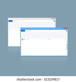 Operating system interface appearance, user interface window tab