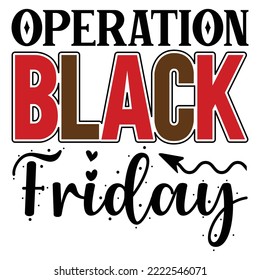 Operation Black Friday  vector file
