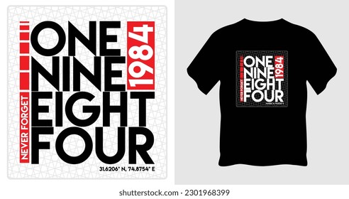 Operation Blue Star, Never Forget 1984, T Shirt Design, Punjabi, Punjab, Sikh Sikhism, Flat Vector, Textile Design, 31.6206° N, 74.8754° E, team jersey, cloth, wear.