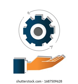 Operation concept. Creative idea design. Flat vector illustration for template, brochure or presentation.