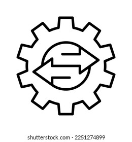Funktionssymbol. Unterschrift für mobiles Konzept und Webdesign. Vektorgrafik