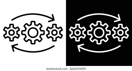 Operation icon vector collection. vector sign illustration