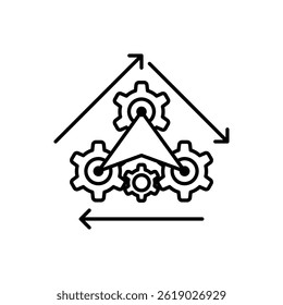 Operation Line Art Vector Icon