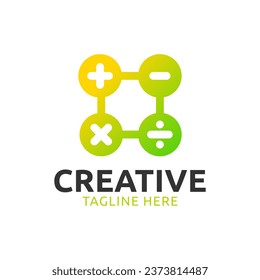 Operation mathematics logo with yellow and green gradient colors.