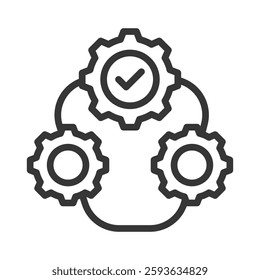 Operation Outline Icon Vector Illustration