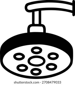 luz cirúrgica teto lâmpada sala de operação