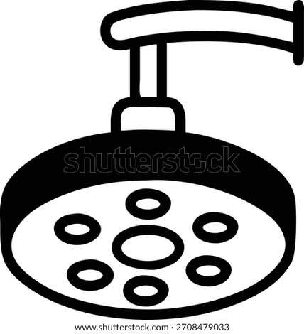 operation room lamp ceiling surgical light