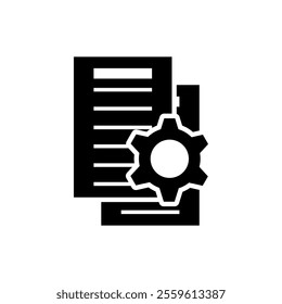 Operation Rule icon. Export import distribution icon vector