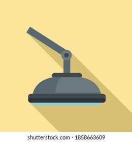 Operation surgical light icon. Flat illustration of operation surgical light vector icon for web design