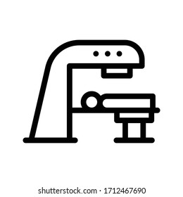 operation vector thin line icon 