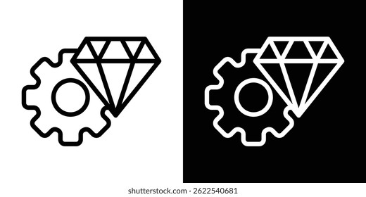 Operational excellence icon vector illustration EPS