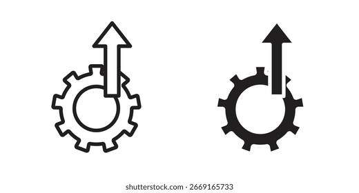 Icono de excelencia operativa. Ilustración vectorial. Ilustración vectorial aislada. Ilustración EPS.