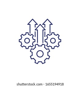 Process Excellence Icon High Res Stock Images Shutterstock