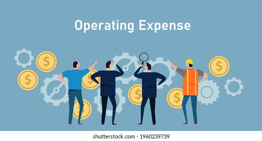 operational expense opex company operating cost businessman management 