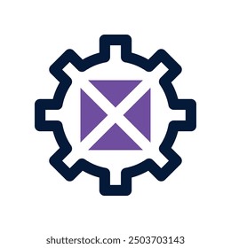 operational icon. vector dual tone icon for your website, mobile, presentation, and logo design.