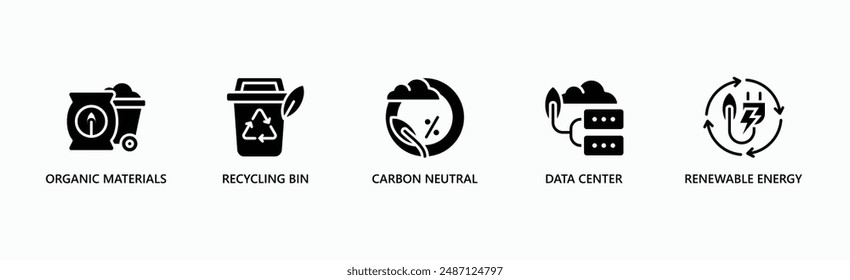 Concepto De Ilustración vectorial De Icono De Web De Anuncio De Gestión Operacional Con Icono De Estrategia, Asignación De Recursos, Infraestructura, Gestión De Proveedores, Continuidad Del Negocio