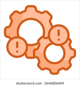 Elemento de icono de riesgo operativo para el diseño
