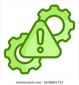 Elemento de icono de riesgo operativo para el diseño