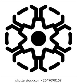 operações ícone preto ilustração vetor no fundo branco