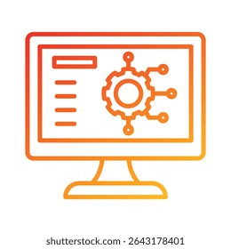 Operations Icon Element for Design