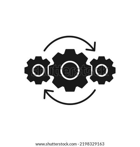 Operations icon vector illustration. Color editable