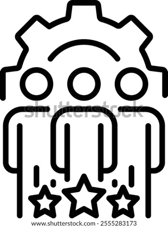 operations line icon vector illustration

