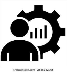 Elemento Ícone Do Operations Management Para Design