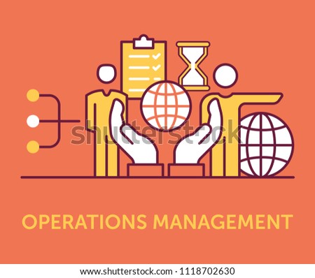 Operations Management Icons