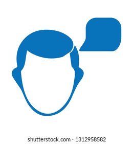 Operator of call center office consulting a client