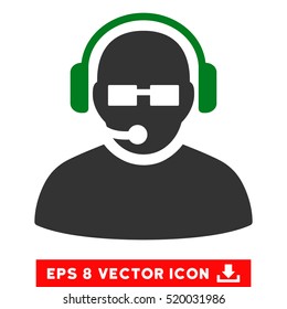 Similar Images, Stock Photos & Vectors of Vector Female Operator EPS