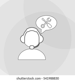 Operator  icon design